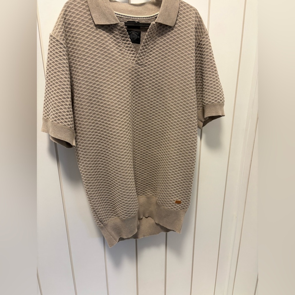Buffalo David Bitton Men's Beige Shirt
